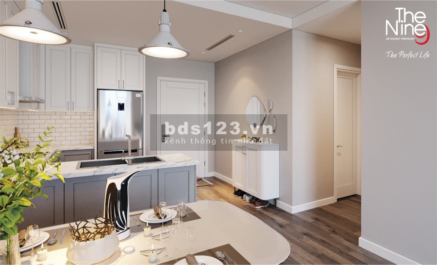 Bán chung cư The Nine Phạm Văn Đồng, diện tích 75M2, liên hệ 0836.383.963