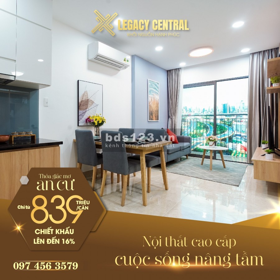 Căn Hộ Chung Cư ngay Chợ Thuận Giao , giá chỉ 839 triệu/ căn, sổ chính chủ