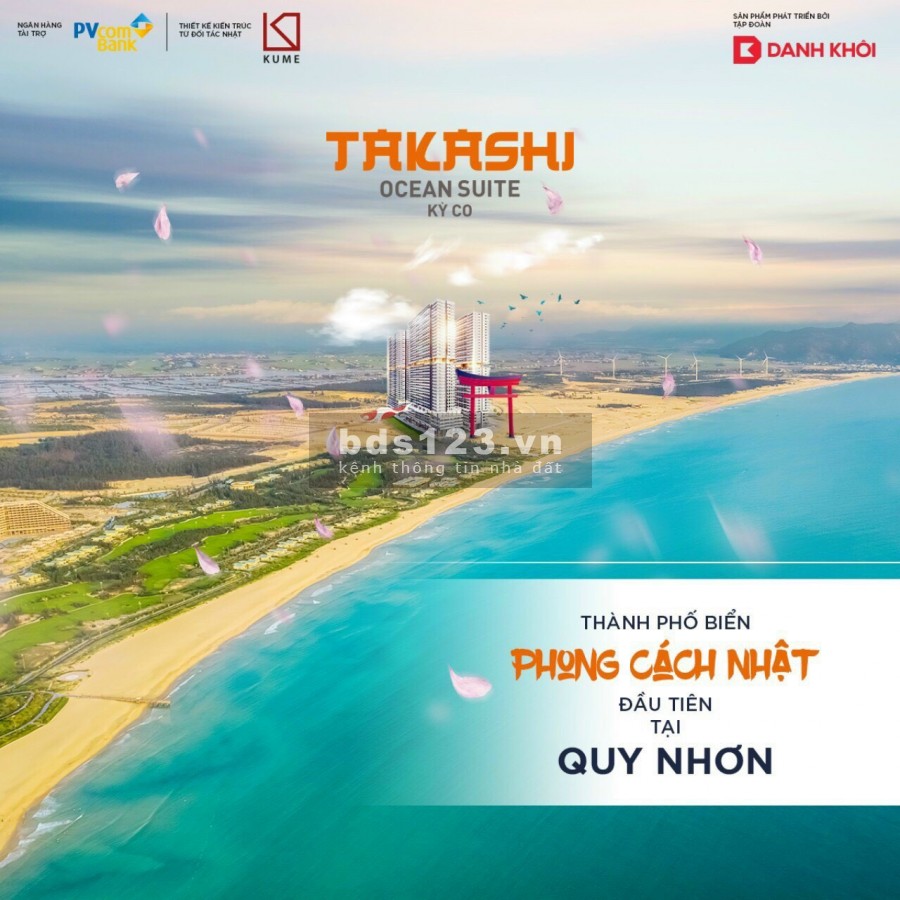 Takashi Ocean Suite Kỳ Co Quy Nhơn căn hộ biển nghĩ dưỡng cao cấp
