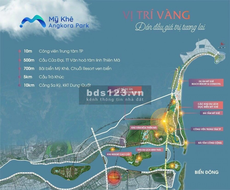 Mỹ Khê Angkora Park - Cơ Hội Đầu Tư Đất Biển Đẹp Nhất Quảng Ngãi Chỉ Với 832Triệu (50%)