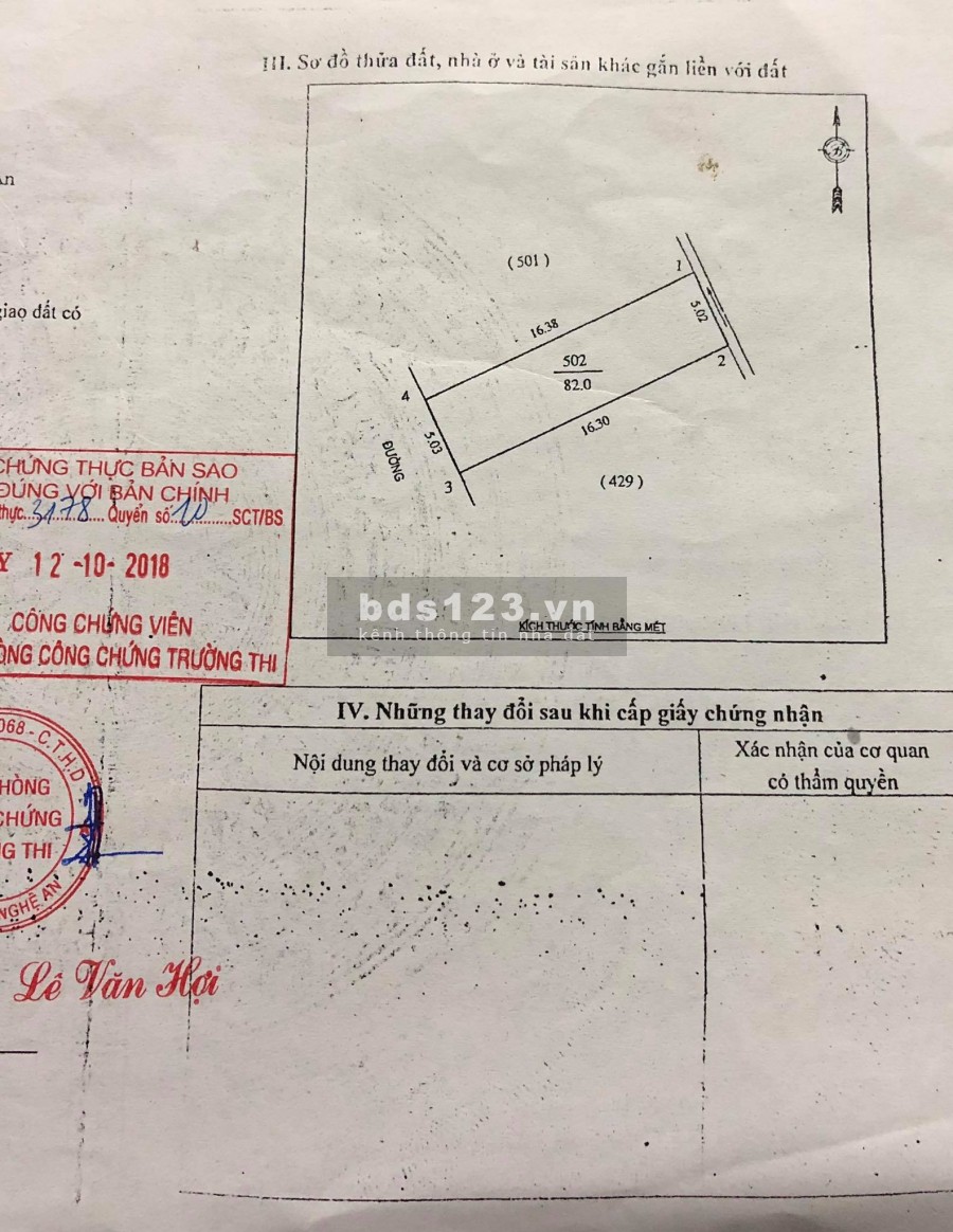 Bán nhà nguyên căn mặt tiền đường 9m, Hồ Ngọc lãm kinh…