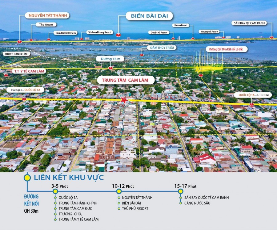 Còn duy nhất 1 lô góc view đầm thuỷ triều cực đẹp, Cam Lâm Khánh Hoà