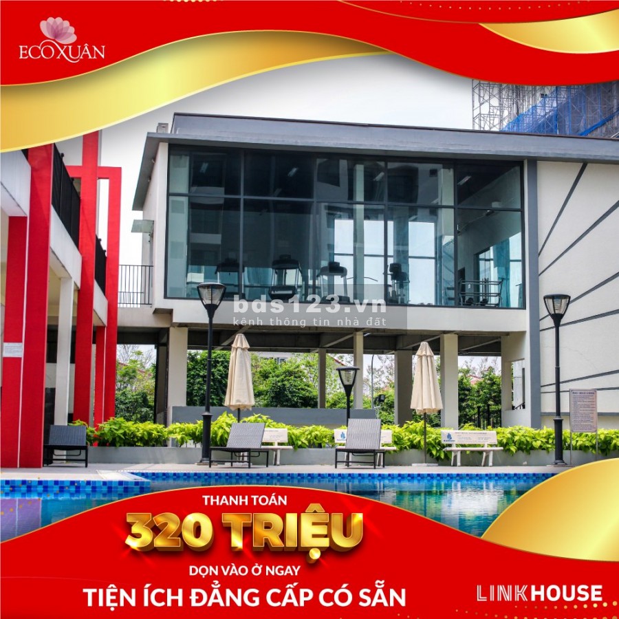 Sở Hữu Căn Hộ Thanh Toán 320 Triệu Vào Ở Ngay, Tặng Gói Nội Thất 50 Triệu