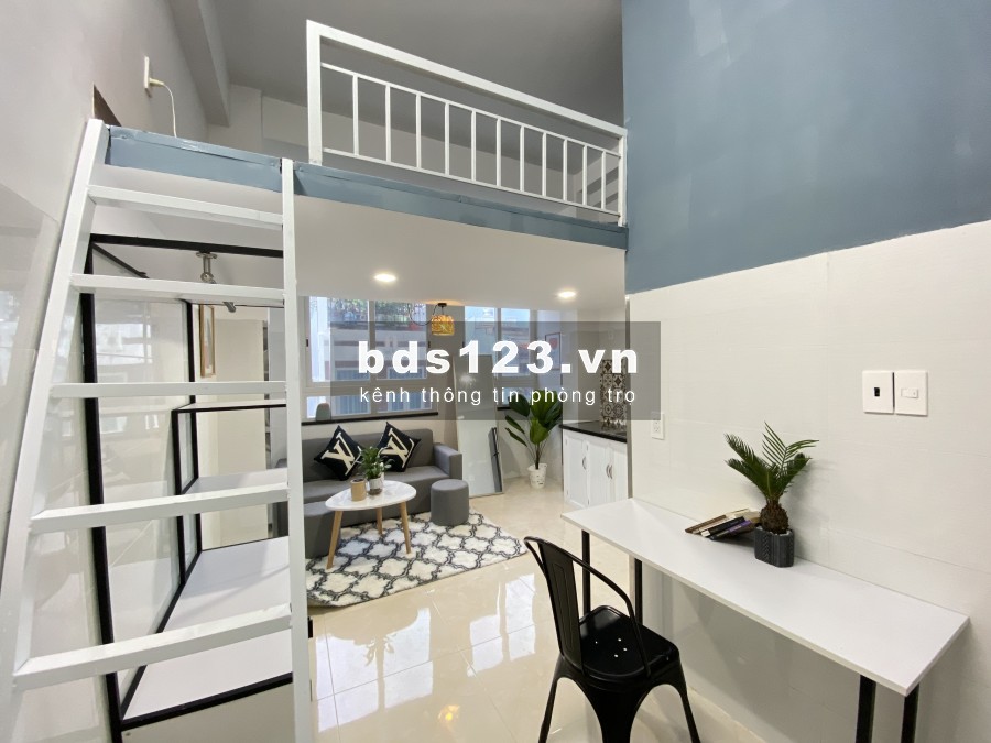 Cho thuê căn hộ quận Bình Thạnh mới xây siêu đẹp, giá cho thuê 4..5 triệu/tháng