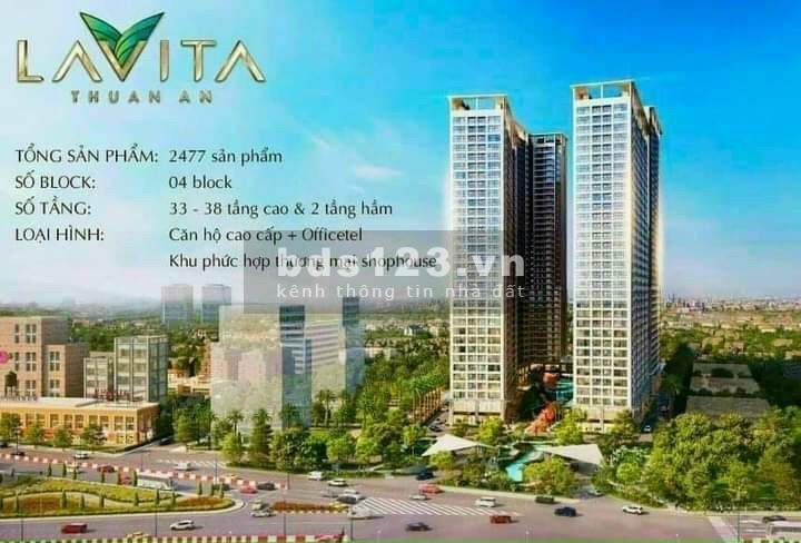 500 triệu ở ngay, chuẩn Resort Singapore, căn hộ Lavita Thuận An, lhcc