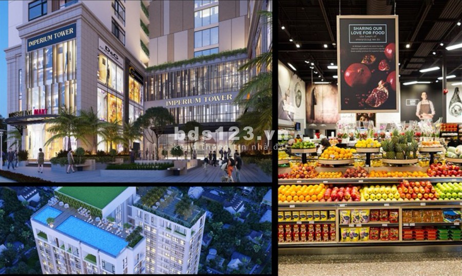 Dự án căn hộ cao cấp Imperium Town ngay biển Nha Trang, giá bán 42 triệu/tháng