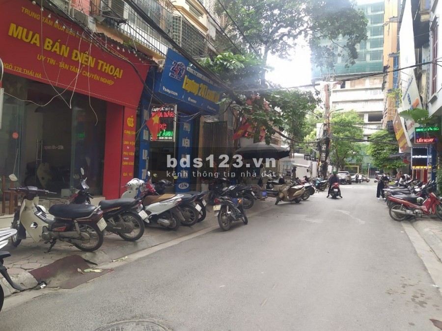 Phân lô Thái Hà, Đống Đa. Ô tô, kinh doanh diện tích sử dụng 65m2 6 tầng mt 6.5m giá16 tỷ