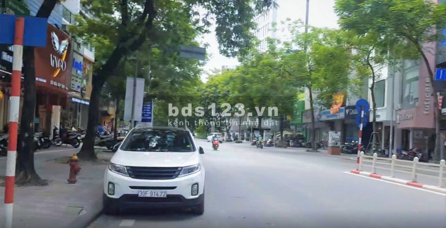 Nhà mặt phố Thái Hà, Đống Đa. Vỉa hè, ô tô, thang máy, KD dt 199m2 6T mt 6.5m 55 tỷ