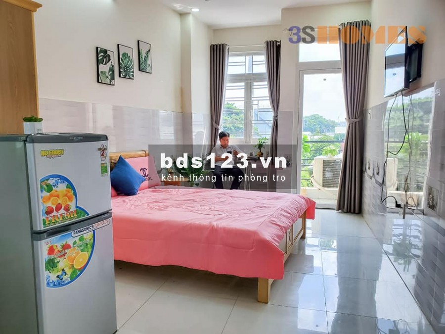 Cho thuê căn hộ dịch vụ mini quận Tân Bình, được thiết kế hiện đại
