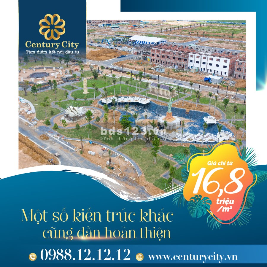 Cần bán ra đất nền dự án Century city khu vực sân bay Long Thành