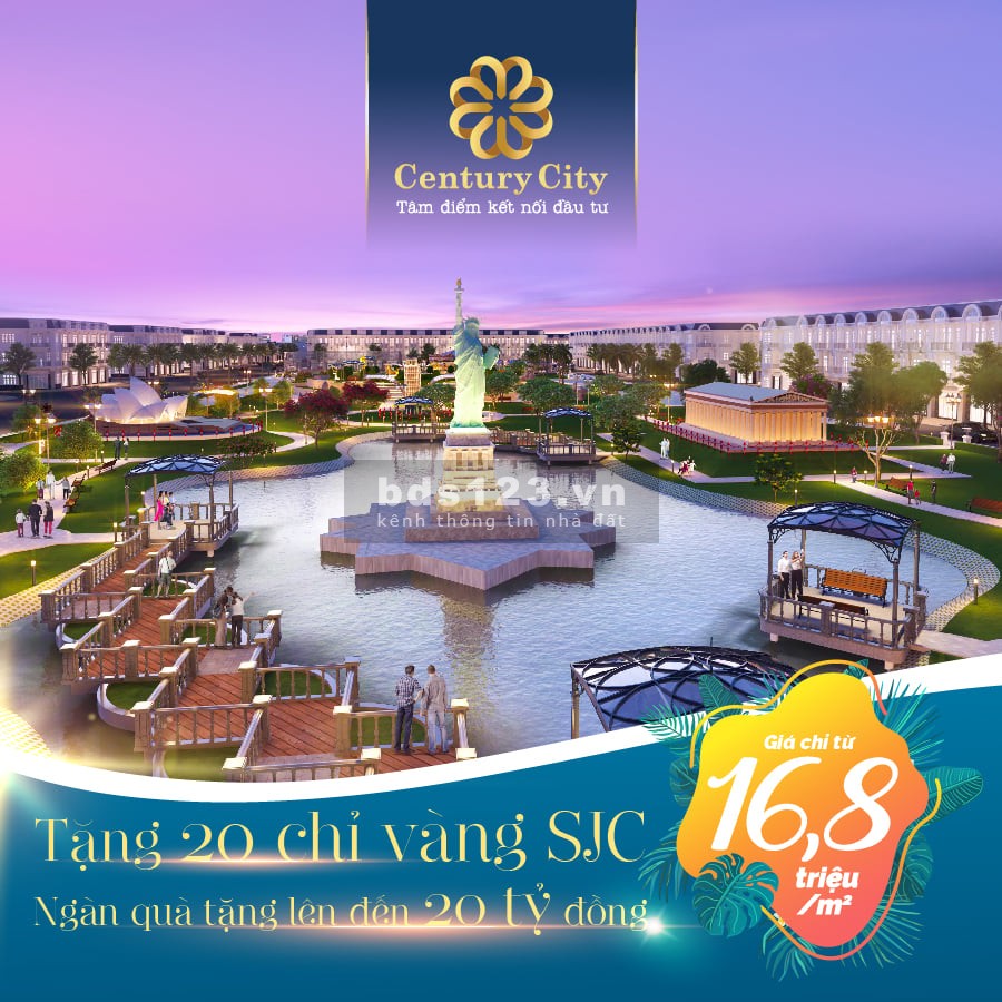 Dự án Century City như là chiếc bánh ngọt dành cho các nhà đầu tư, đầy đủ 1/500