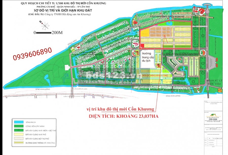 Cồn Khương Diamond City nơi tinh hoa hội tụ, phong thuỷ tốt vượng khí lh 093906890
