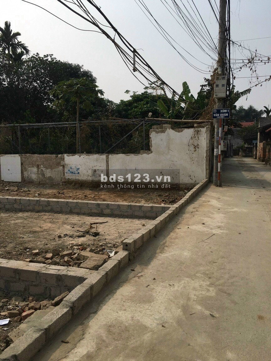 Bán lô đất cực đẹp đường ô tô vào ,sát đường dịch vụ ở Vân Canh, Hoài Đức gía 53tr/m2.