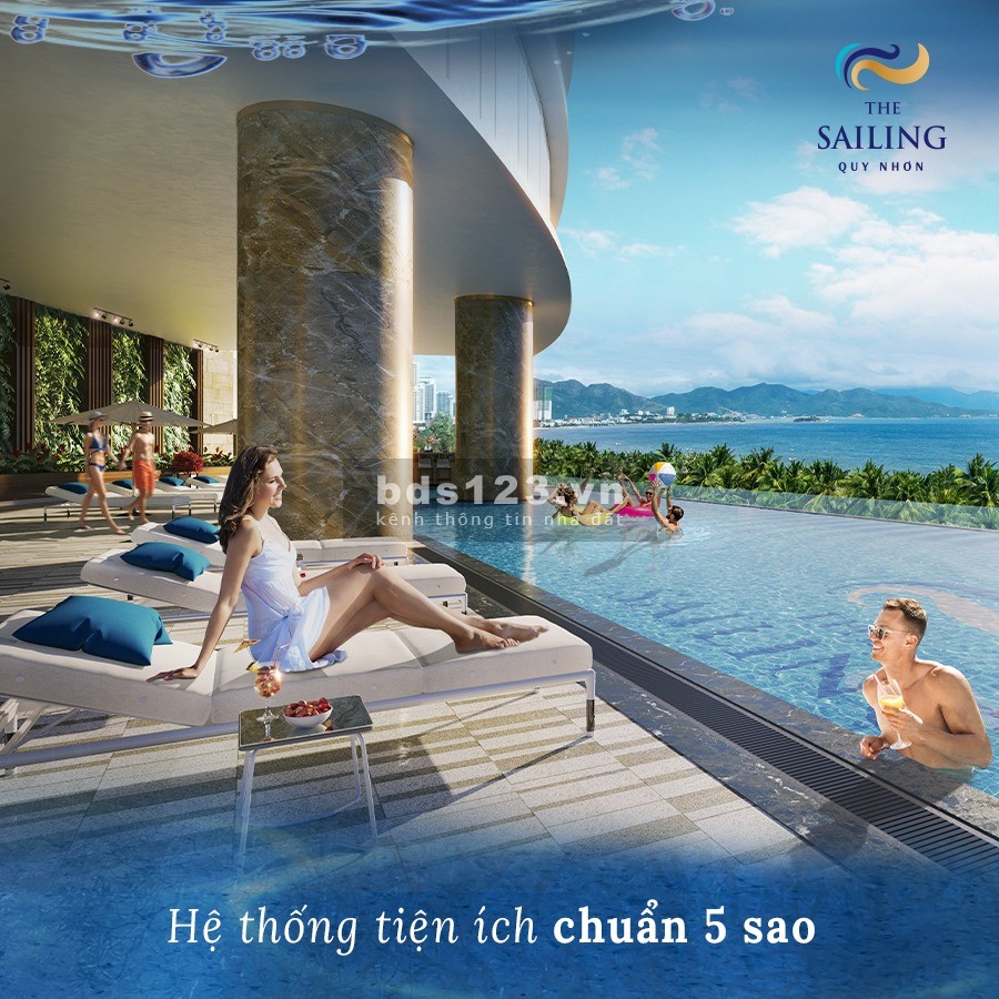 The Sailing Quy Nhơn, tuyệt tác nghỉ dưỡng, kế vị tinh hoa, giá 70 triệu/m2 pháp lý đầy đủ