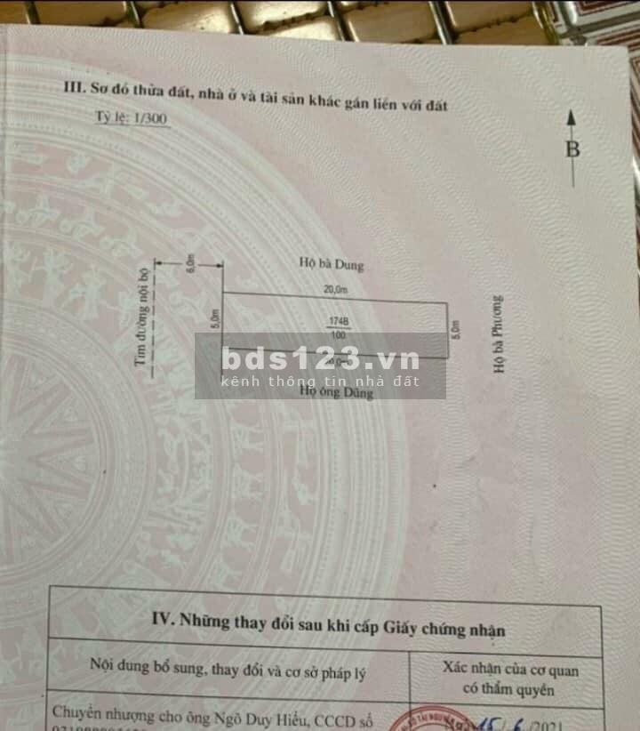 Cách Hạ Nam Sơn sau lưng trường Cao đẳng Du lịch, giá bán 1.7 tỷ, lhcc