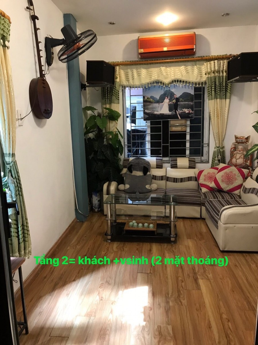 Diện tích sử dụng 20m2 4 tầng 2 mặt thoáng Phố Khâm Thiên giá bán chỉ 1.7 tỷ