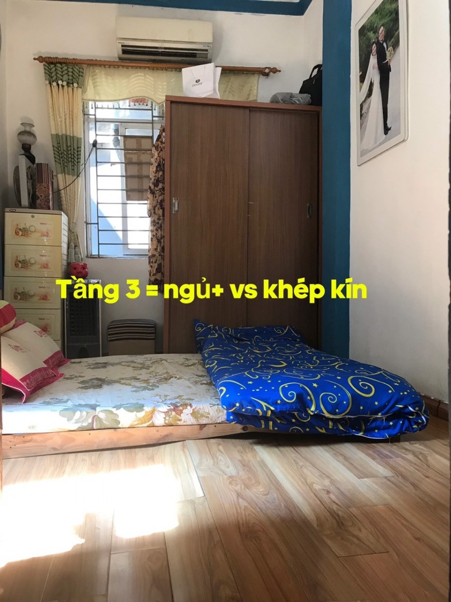 Diện tích sử dụng 20m2 4 tầng 2 mặt thoáng Phố Khâm Thiên giá bán chỉ 1.7 tỷ