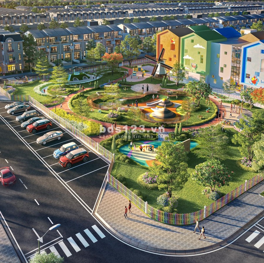Mở bán nền,nhà phố dự án The Sol City-Long An, ngân hàng hỗ trợ 65%