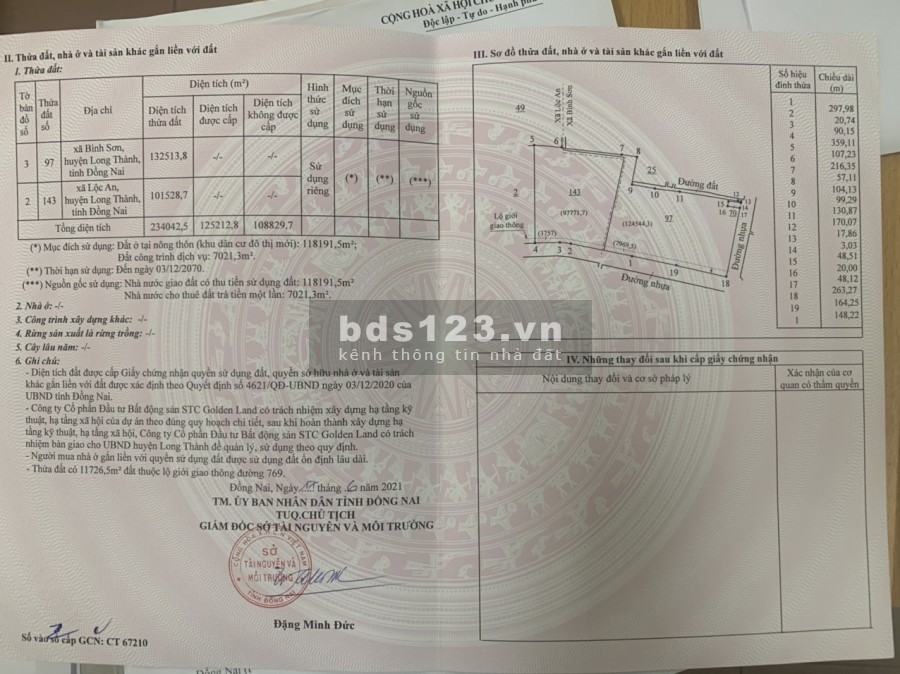 Cần bán đất nền STC Long Thành sân bay đang thi công, giá trị tăng vụt, sổ đỏ