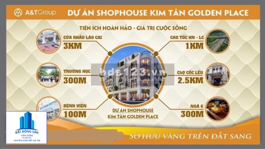 ShopeHouse Kim Tân - Lào Cai Biên Giới Việt Trung, tuyến đường huyết mạch Hàm Nghi