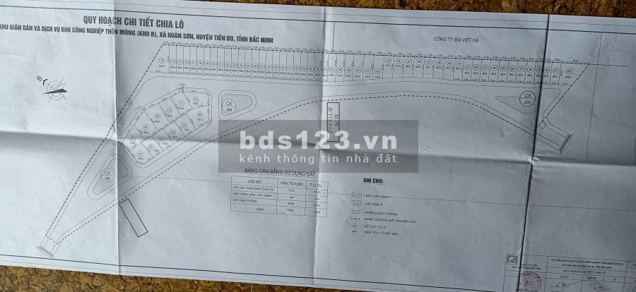 Còn 36 lô Đất Chợ Móng nhỏ Hoàn Sơn, kề Khu CN Tiên Sơn, Bắc Ninh