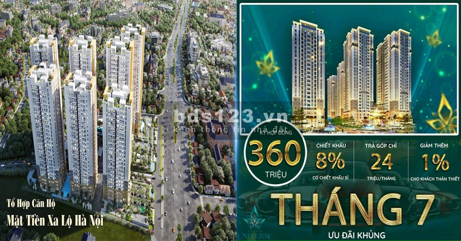 Căn hộ SmartHome Biên Hòa Universe Complex 2PN diện tích sử dụng 76m2