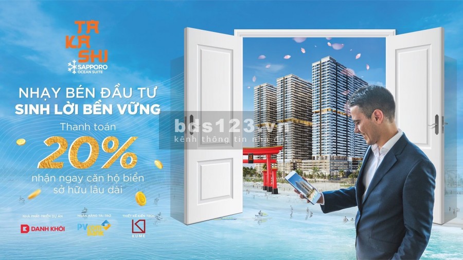 Căn hộ nghỉ dưỡng tiêu chuẩn Nhật sở hữu lâu dài, pháp lí chính chủ
