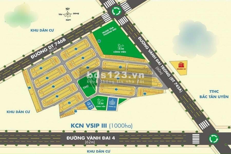 Đất nền tại huyện Bắc Tân Uyên Đang có giá trị tăng lên rất cao trong thị trường BĐS