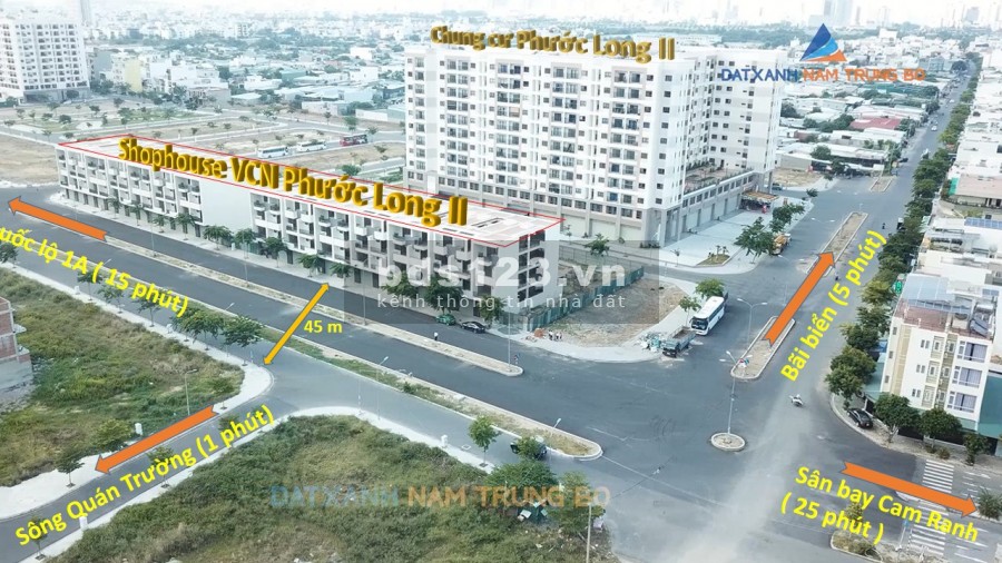 Sở hữu ngay căn Shophouse độc tôn trung tâm Nha Trang giá F0, khu đô thị VCN Phước Long 2
