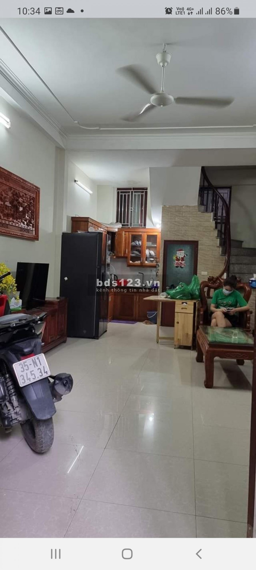 Nhà đẹp đủ công năng bán nhanh Xóm Dần, Quỳnh Đô dt 38m2, đúc 4 tầng mt 4m giá 2 tỷ