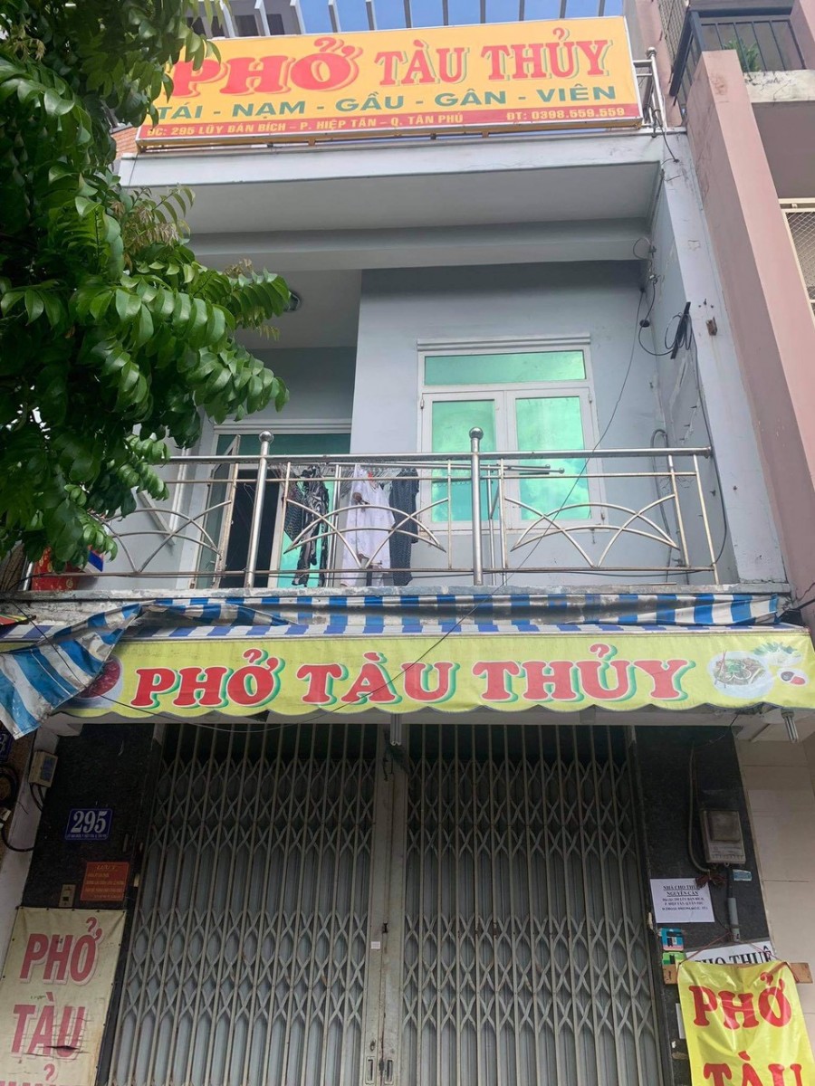 Chính chủ cần cho thuê nhà ở 295 Lũy Bán Bích phường Hiệp Tân, Quận Tân Phú