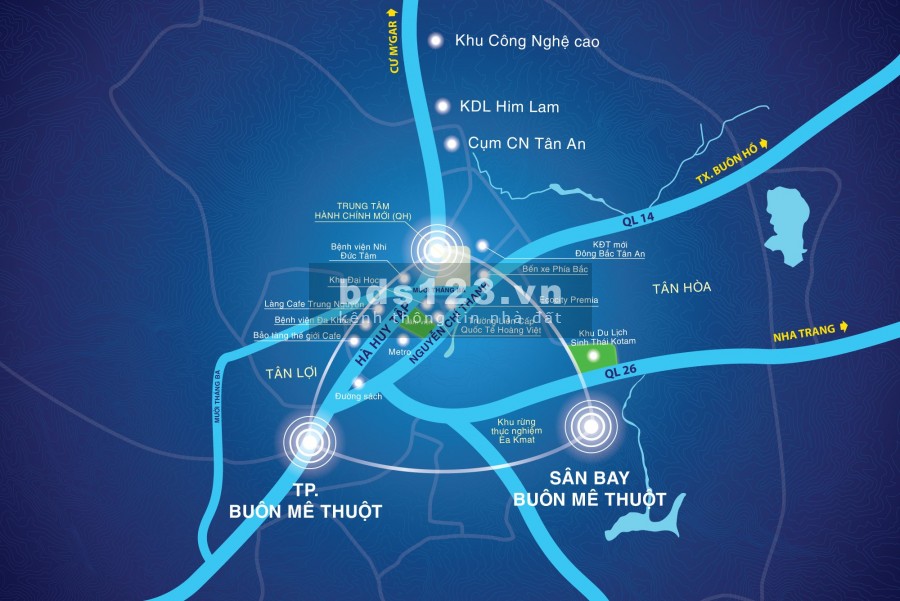 Bán đất ở đô thị, khu vực trung tâm thành phố Buôn Ma Thuột, lh 0942170679