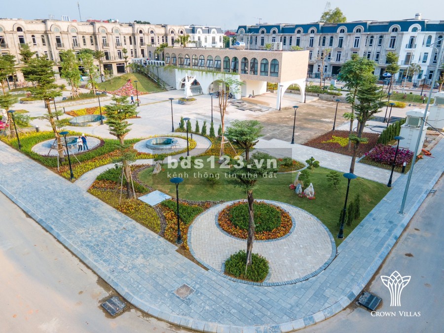 Đến Crown Villas - hoành tráng và hướng phát triển trong tương lai cực khủng của khu đô thị này
