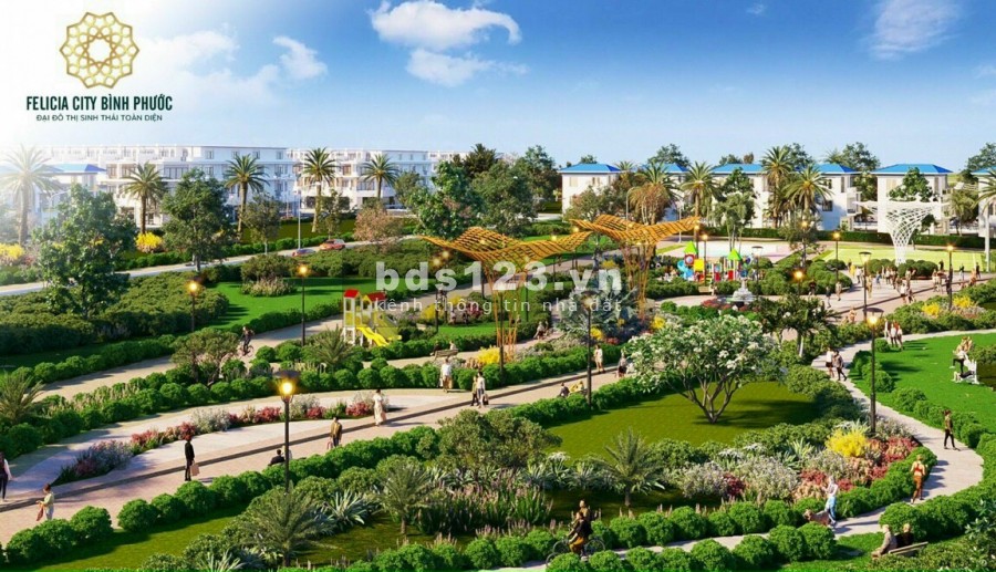 Đất nền Đại đô thị Felicia City Bình Phước chỉ từ 3,5tr/ m2, sổ riêng xây dựng tự do