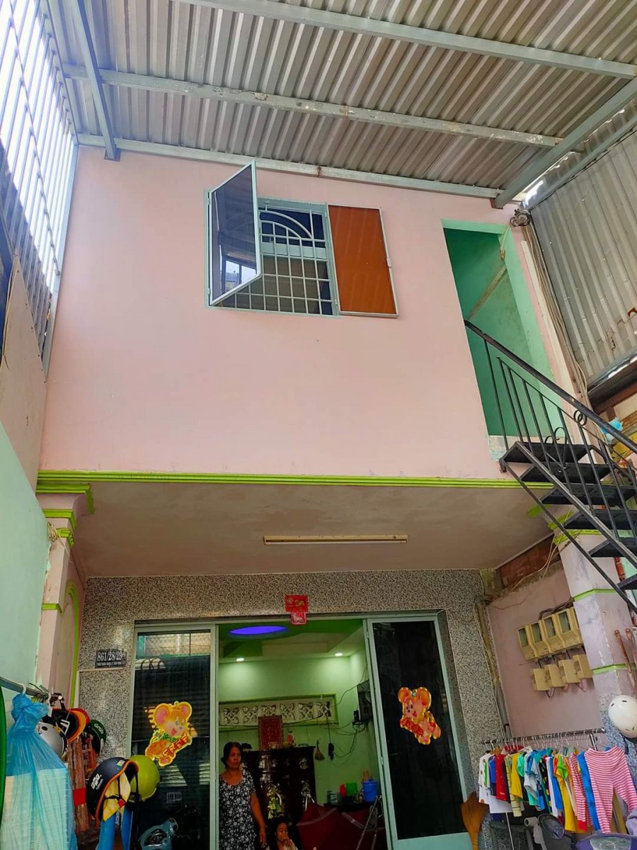 Bán nhà dòng tiền 15 triệu/tháng, vừa ở vừa cho thuê 1 trệt, 1 lầu đúc bê tông