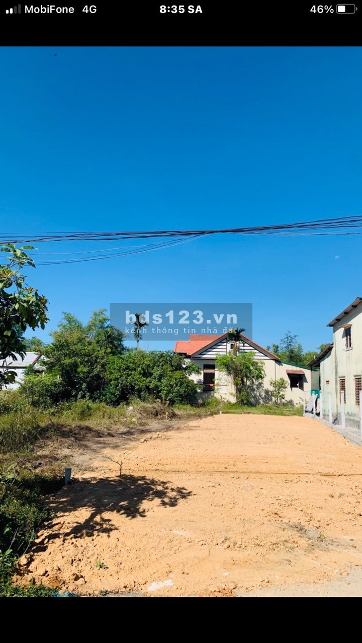 Bán 2 lô đất mặt tiền Trần Quang Diệu 185 và 186, Đồng giá 1.28 tỷ