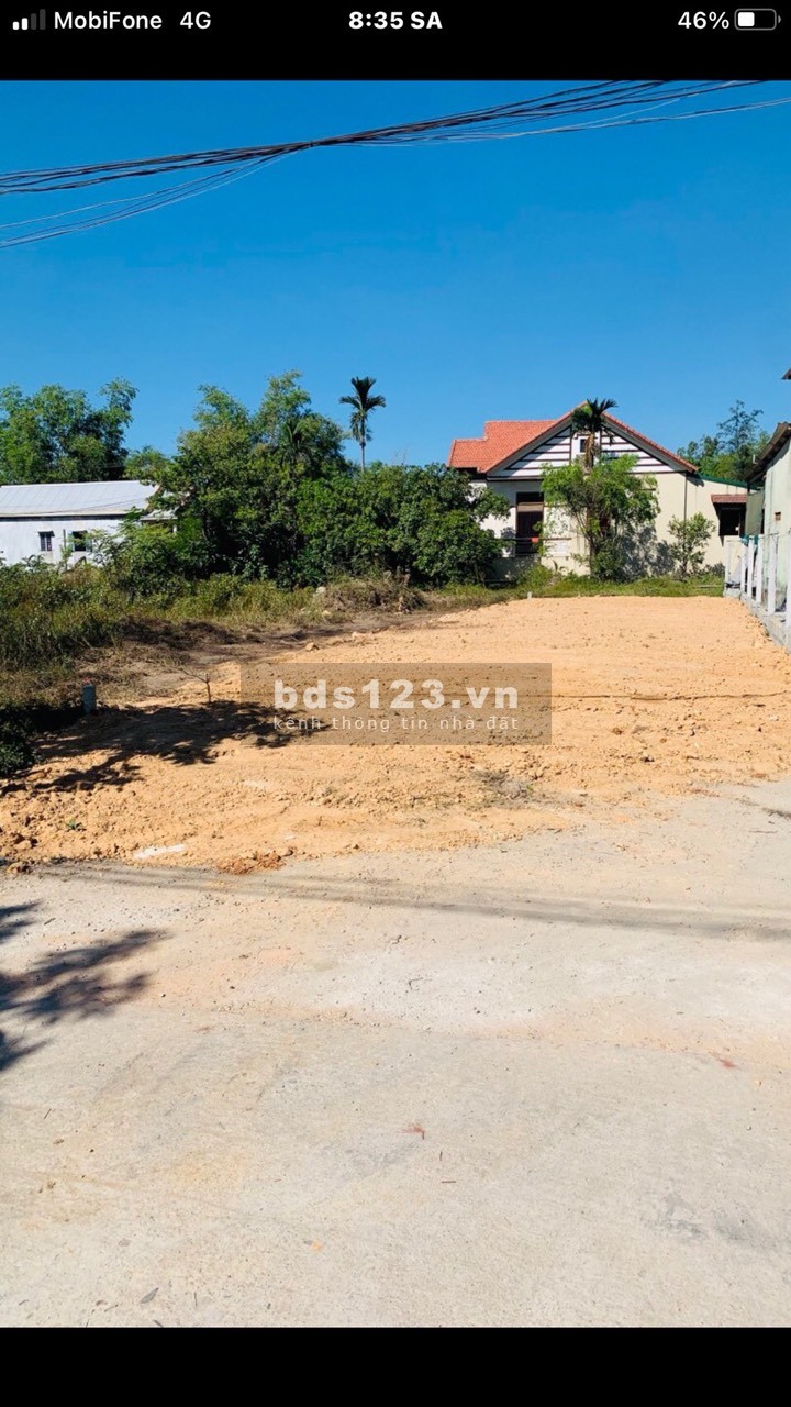 Bán 2 lô đất mặt tiền Trần Quang Diệu 185 và 186, Đồng giá 1.28 tỷ