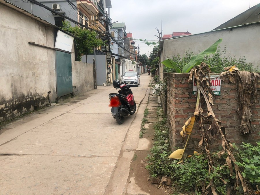 Bán đất Hải Bối Đông Anh Hà Nội 125m2 xóm 4 đường trục chính thôn ô tô tránh