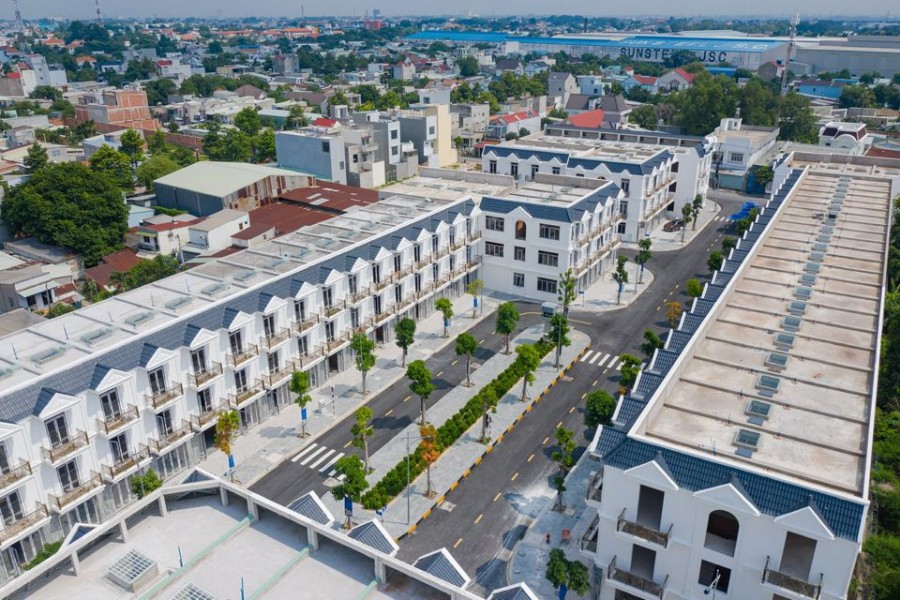 Nhà phố liên kế xây sẵn Cite Damour liền kề TP. Thủ Đức - Chiết khấu lên đến 6% - SHR - Bank 70%