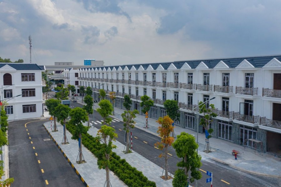 Nhà phố liên kế xây sẵn Cite Damour liền kề TP. Thủ Đức - Chiết khấu lên đến 6% - SHR - Bank 70%