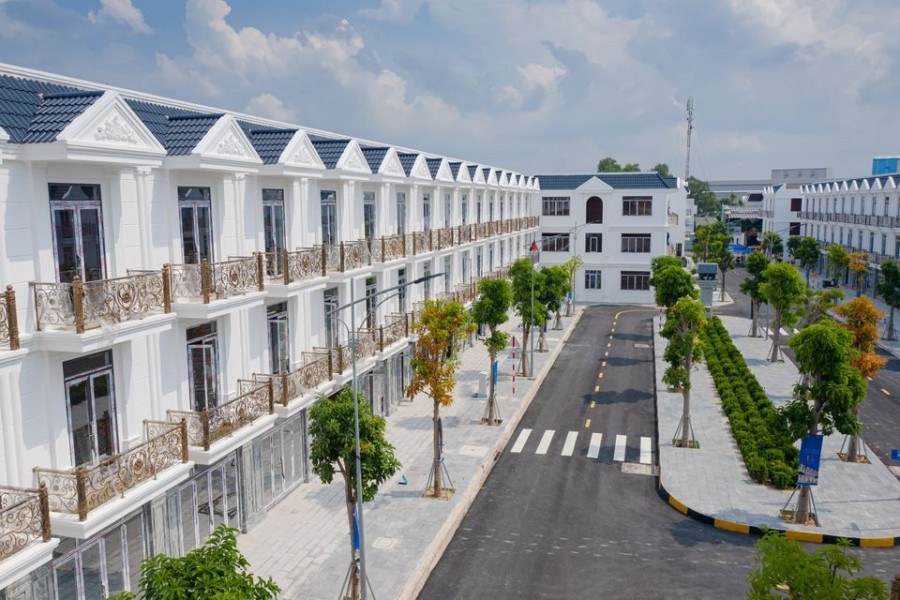 Nhà phố liên kế xây sẵn Cite Damour liền kề TP. Thủ Đức - Chiết khấu lên đến 6% - SHR - Bank 70%