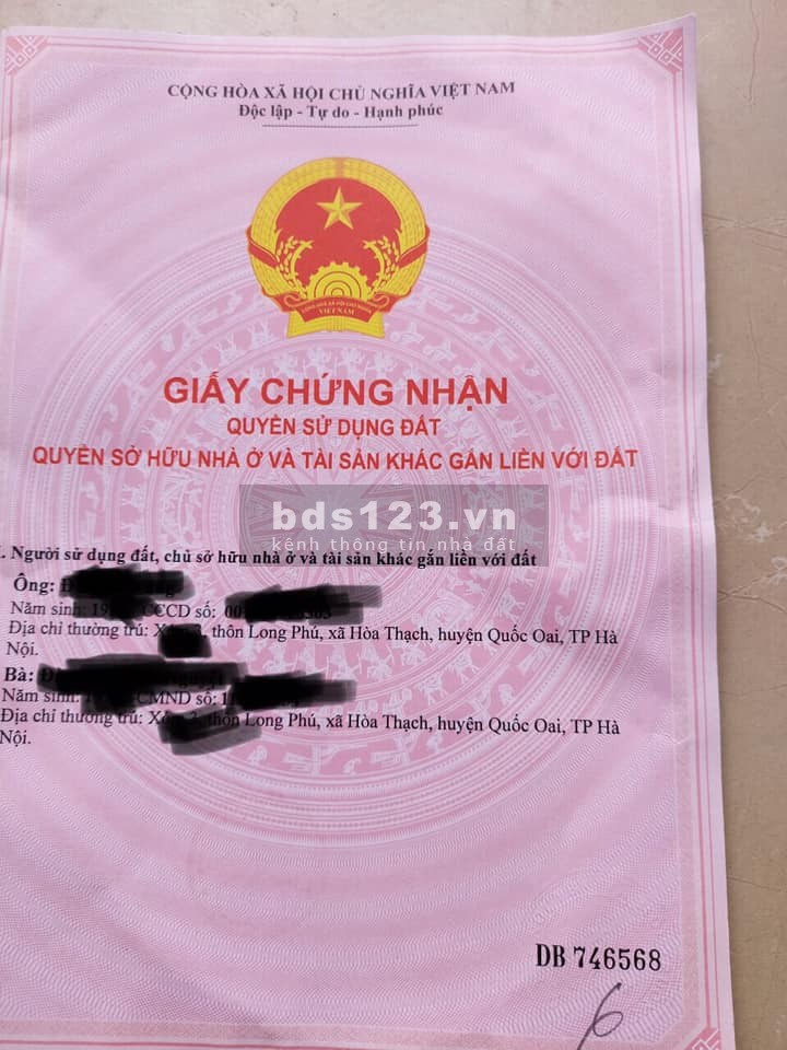 Bán đất mặt đường Quốc Lộ 21A, Sổ đỏ chính chủ, giá bán 13.5 triệu/m2, lhcc