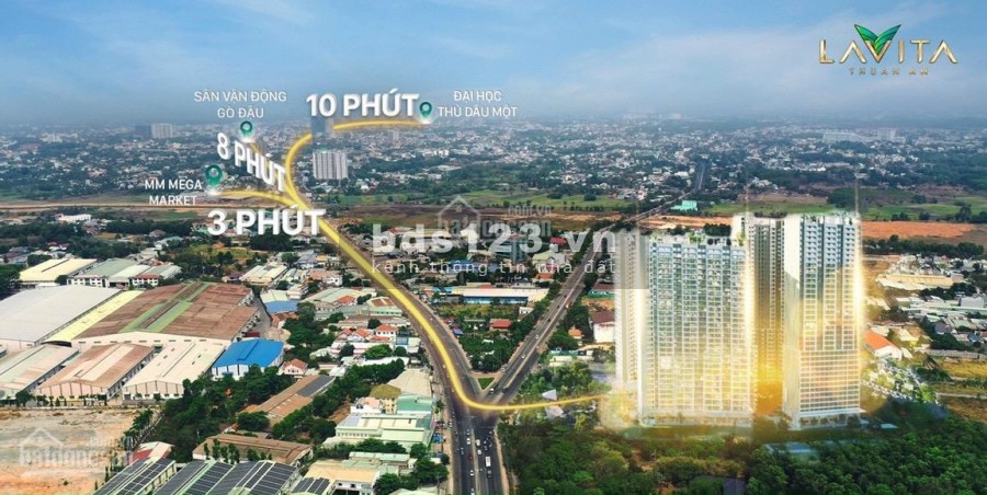 Ưu đãi sốc T7 - Lavita Thuận An - căn hộ resort trung tâm Bình Dương -TẶNG VÀNG 9999