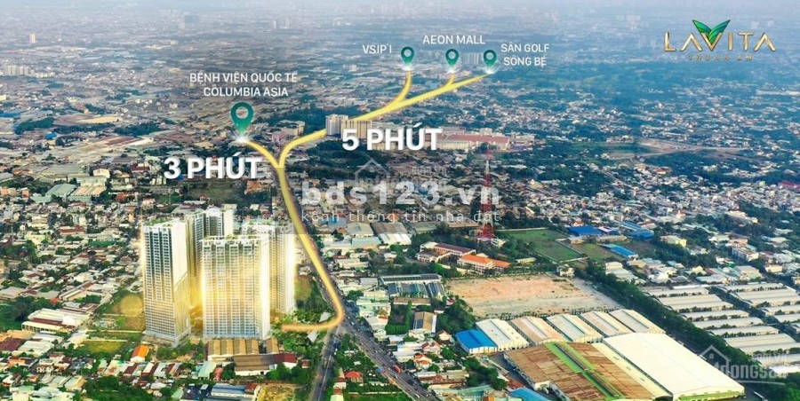 Ưu đãi sốc T7 - Lavita Thuận An - căn hộ resort trung tâm Bình Dương -TẶNG VÀNG 9999