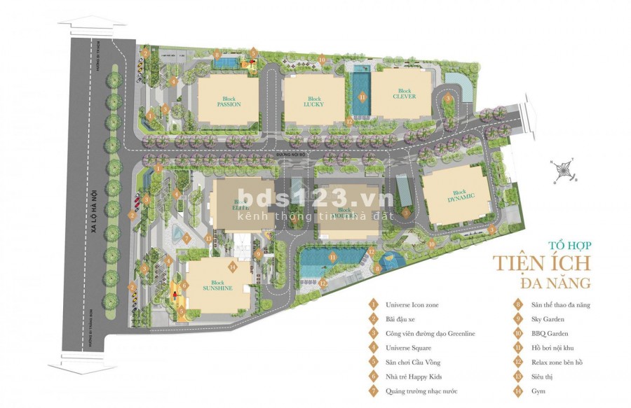 Suất nội bộ căn 2PN đẹp Bien Hoa Universe Complex, ngân hàng hỗ trợ lên đến 70%