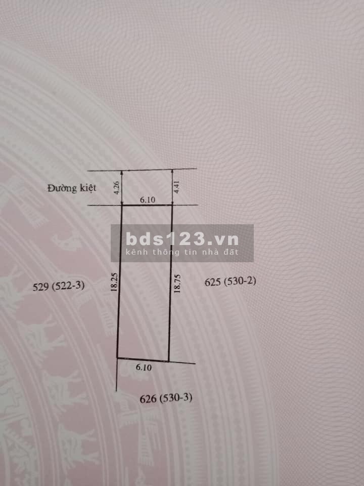 Bán lô đất đẹp thành phố, pháp lí đủ ngang hơn 6m, giá siêu hấp dẫn, lh 0702788074