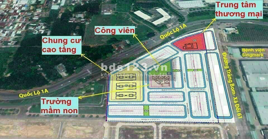 Còn 1-2 lô giá gốc mua trực tiếp từ chủ đầu tư giá F0, khu đô thị Bàu Xéo
