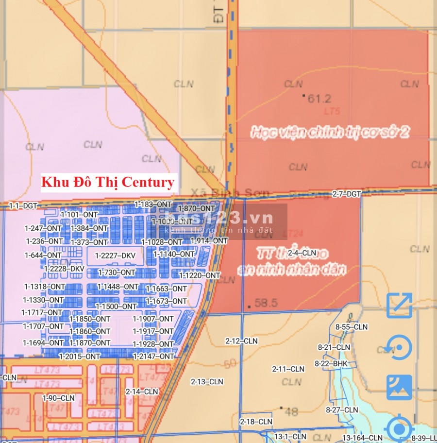 Đất sân bay long thành Đồng Nai chỉ 18 triệu/m2, dự án Century City