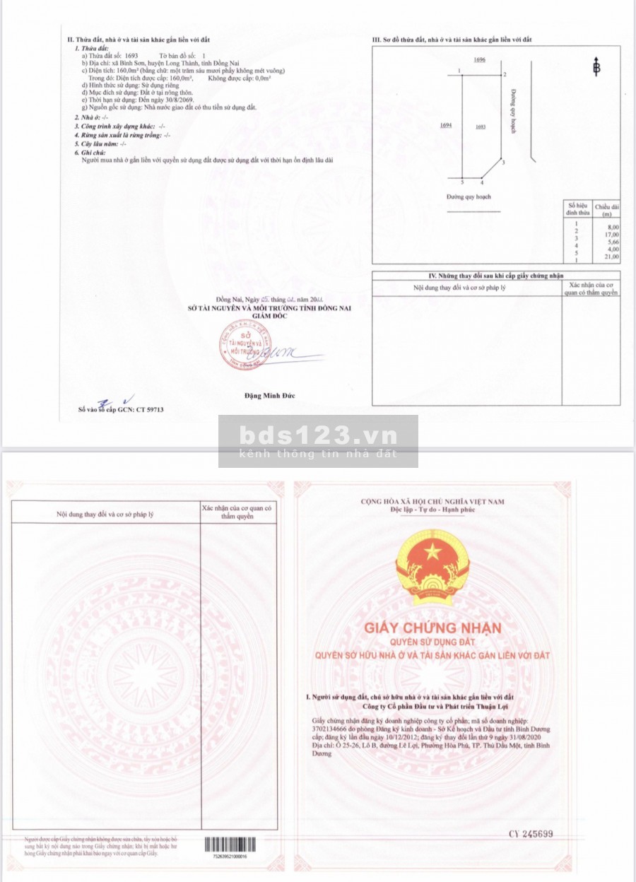 Bán lỗ lô đất liề kề sân bay, sổ hồng riêng, ngân hàng hỗ trợ vay, chiết khấu cao