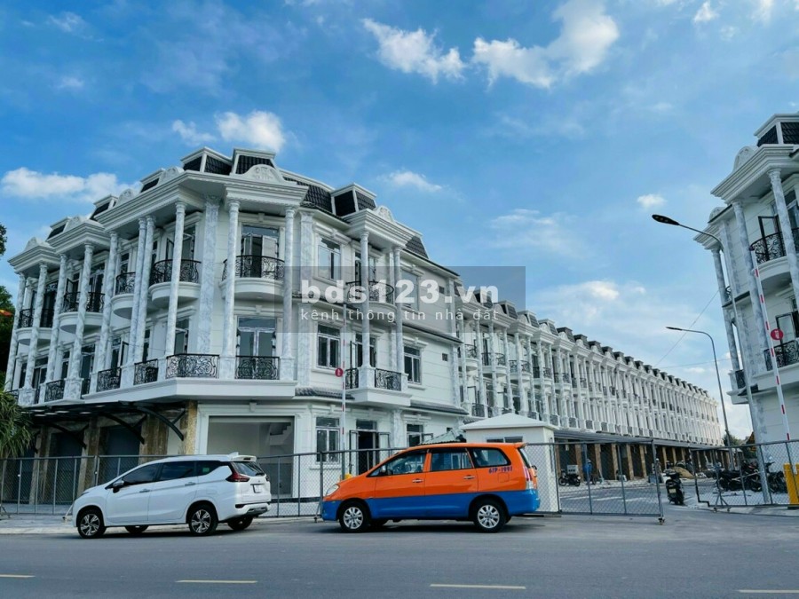 Nhà Phố Đẳng Cấp Châu Âu giá chỉ từ 5,1 Tỷ, Dĩ An, Bình Dương, ngân hàng hỗ trợ vay